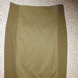 Bebe Olive Pencil Skirt NWT